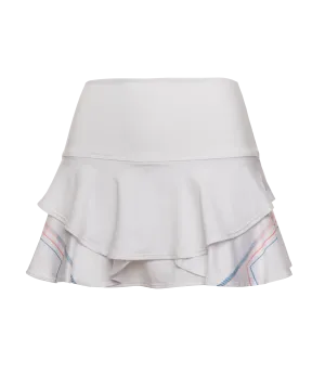 196041-100 | FLOUNCE SKIRT-13" | WHITE