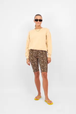 Alma Cycle Shorts - Leopard