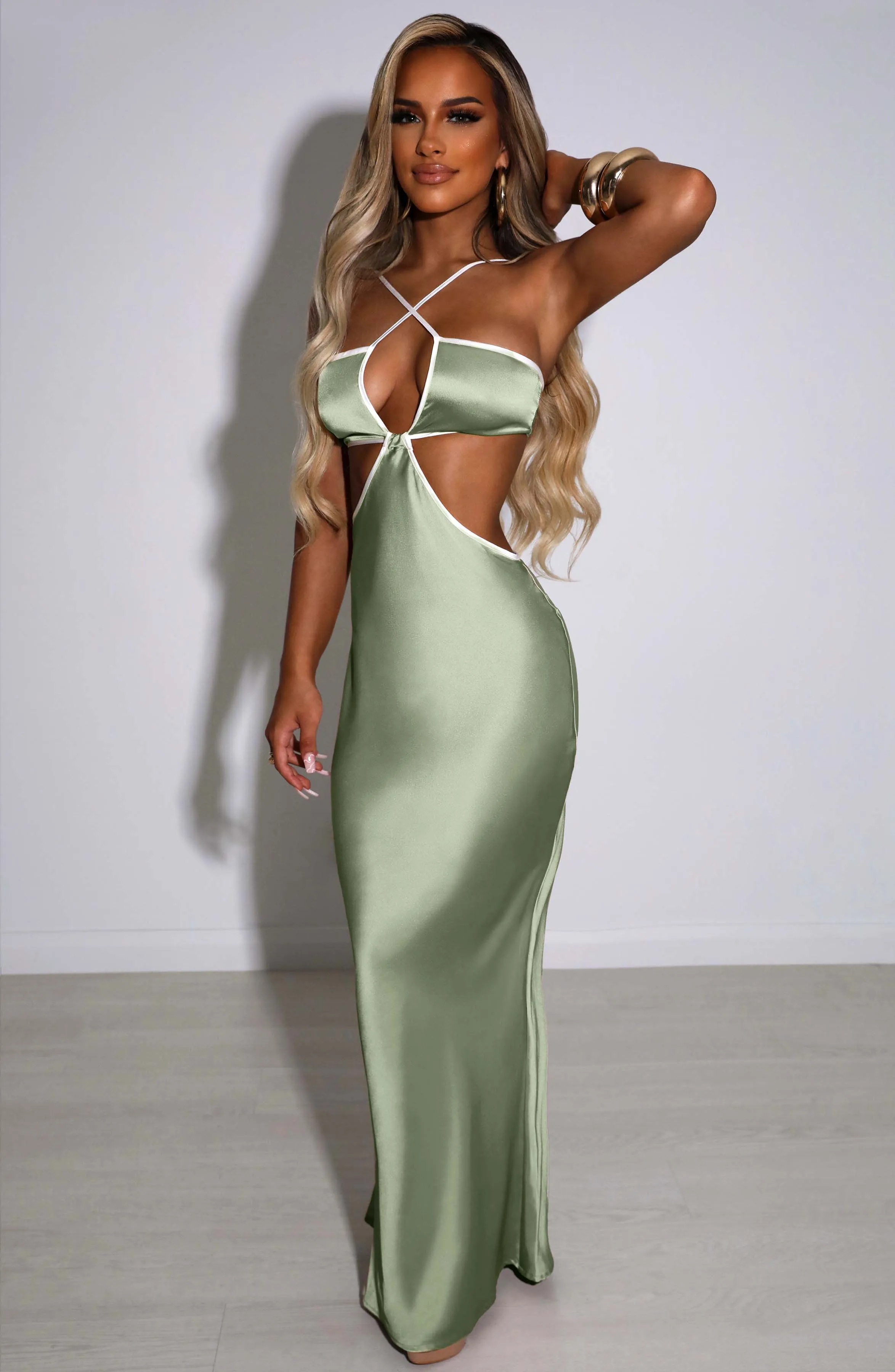 Arlo Maxi Dress - Sage