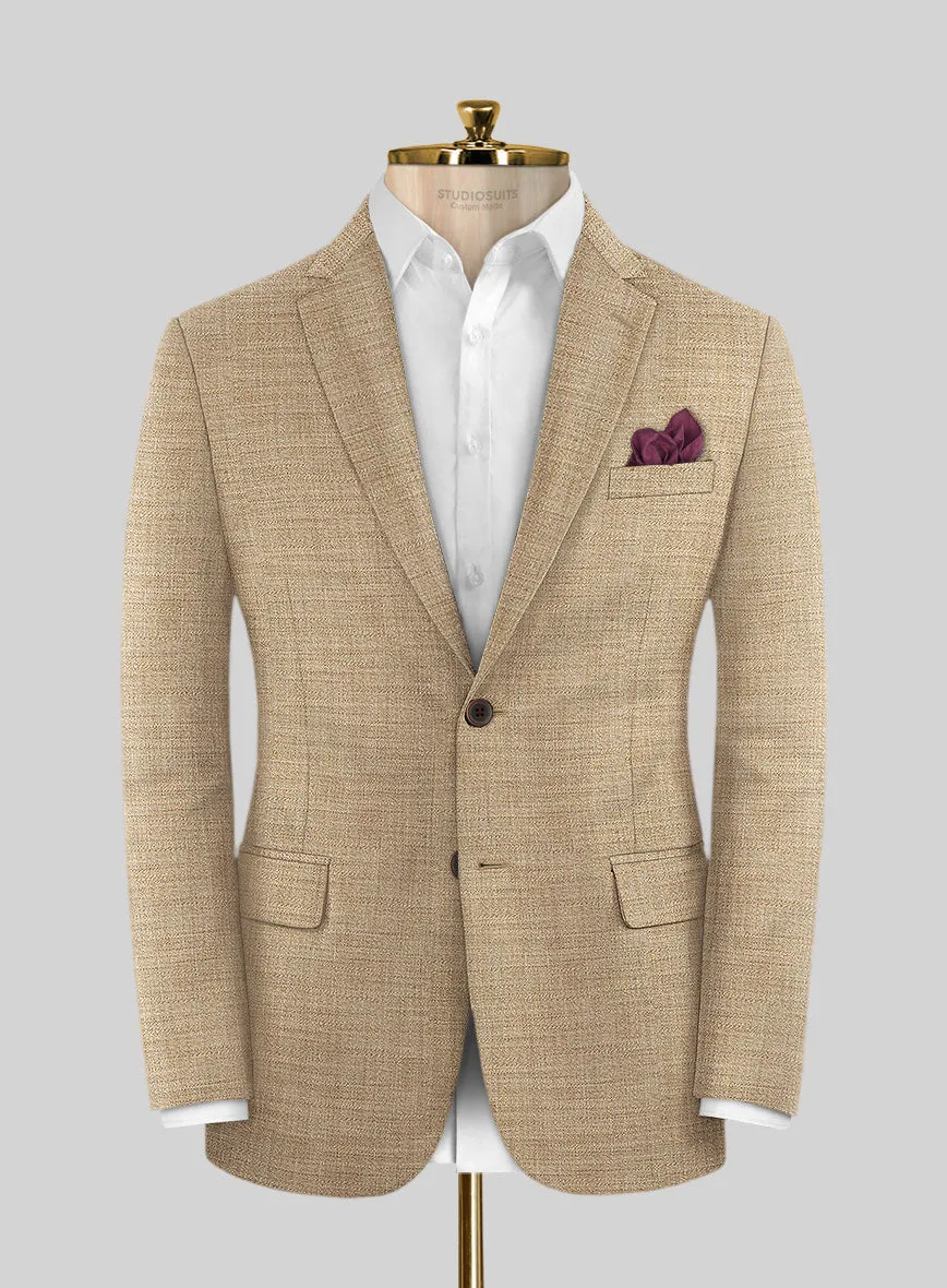 Bamboo Wool Buffed Beige Jacket