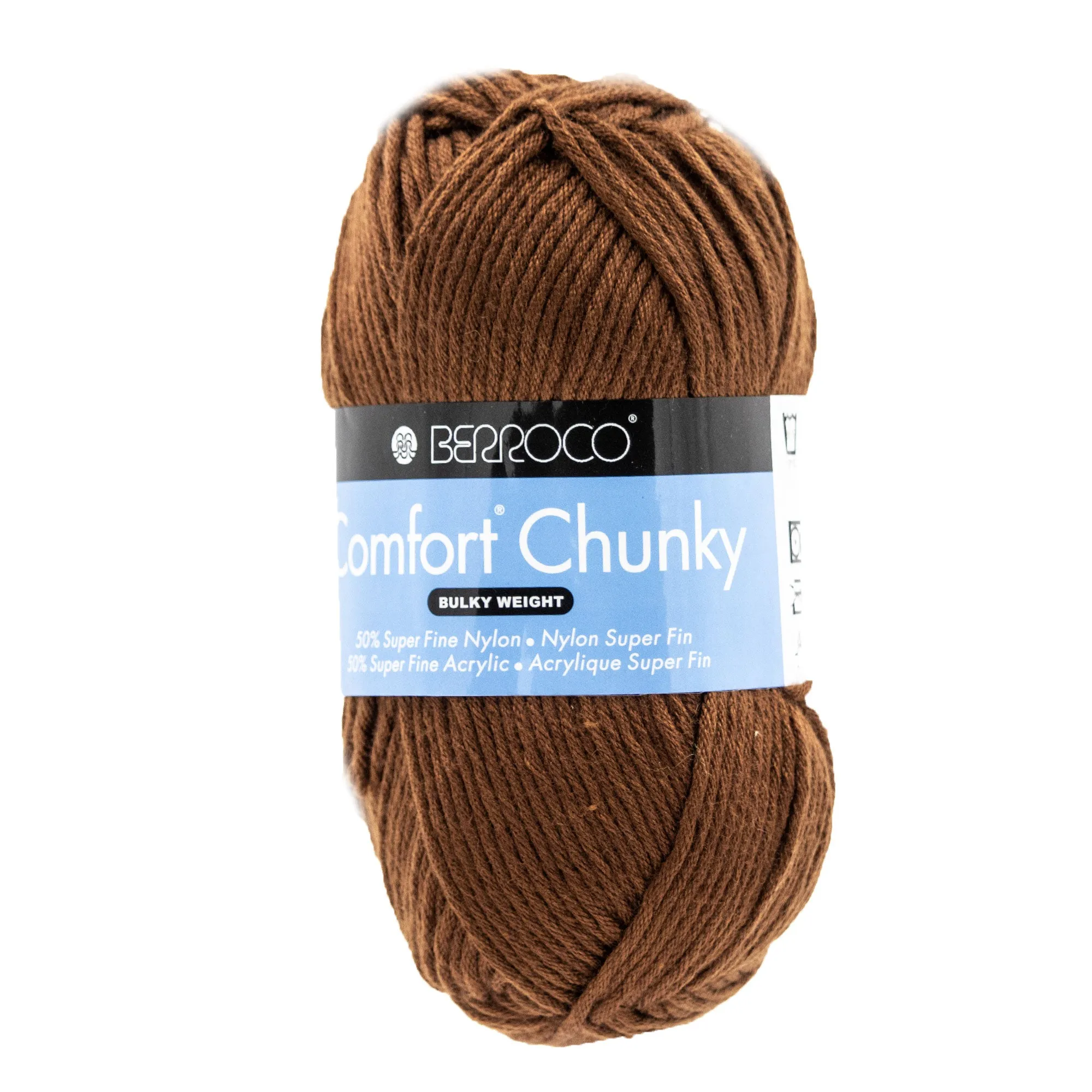 Berroco Comfort Chunky Yarn - 5727 Spanish Brown