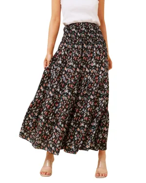 Betty Floral Maxi Skirt