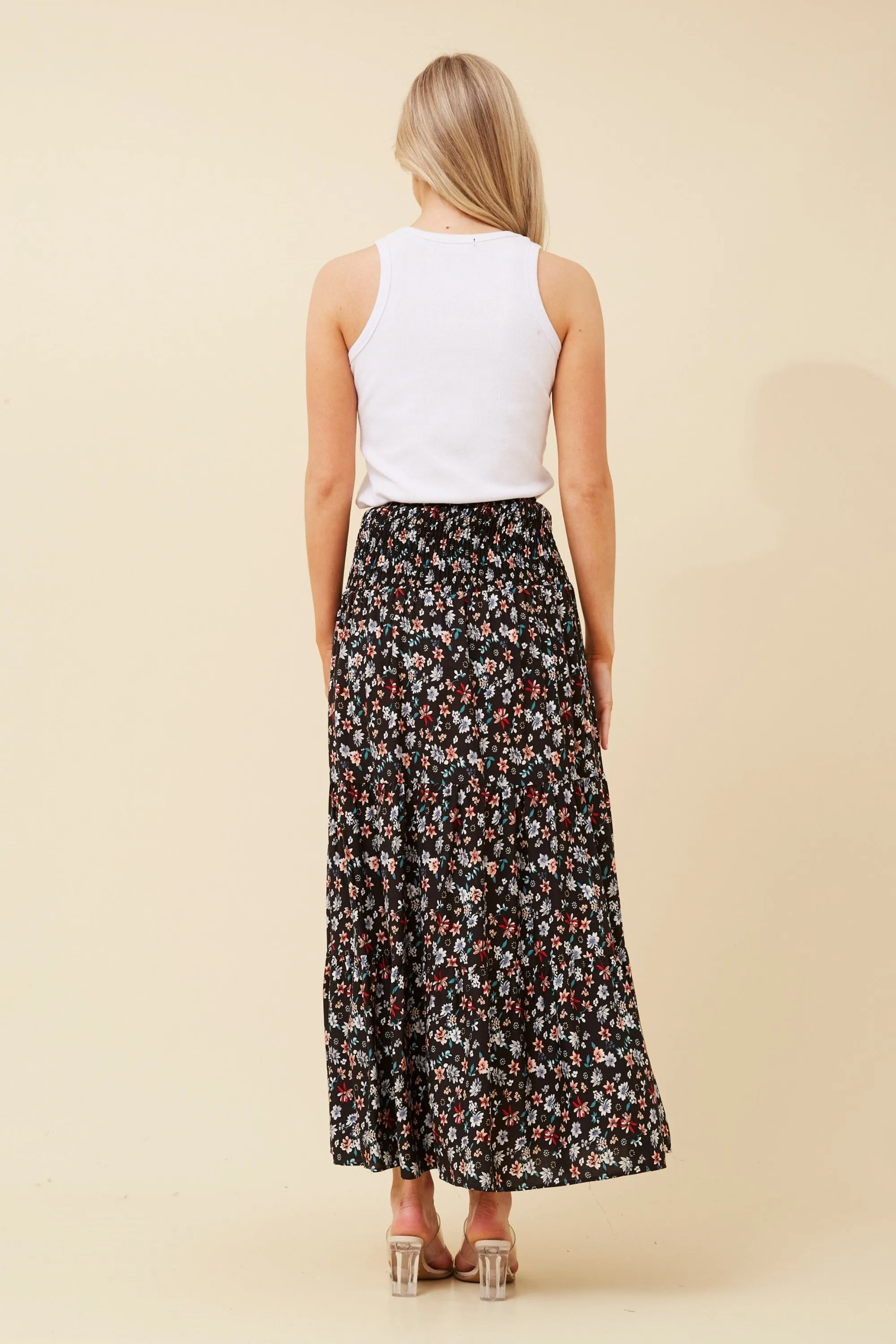 Betty Floral Maxi Skirt