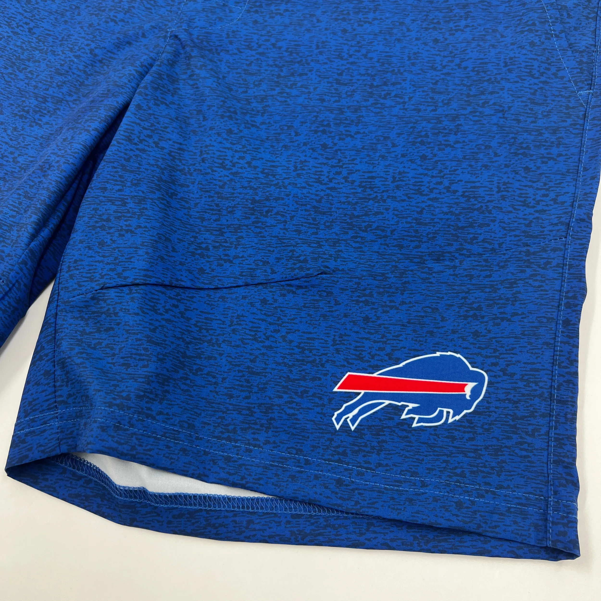 Buffalo Bills Heathered Team Color Hybrid Walking Shorts