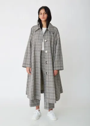 Check Swing Coat