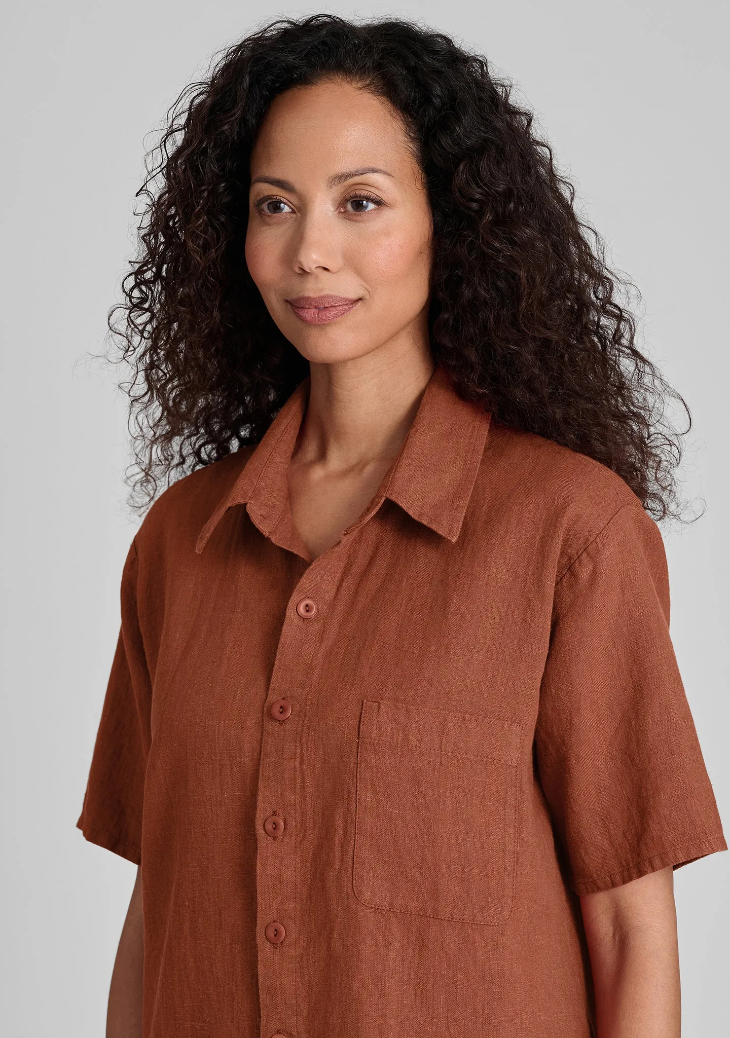 Cherished Shirt - Linen Button Down Shirt