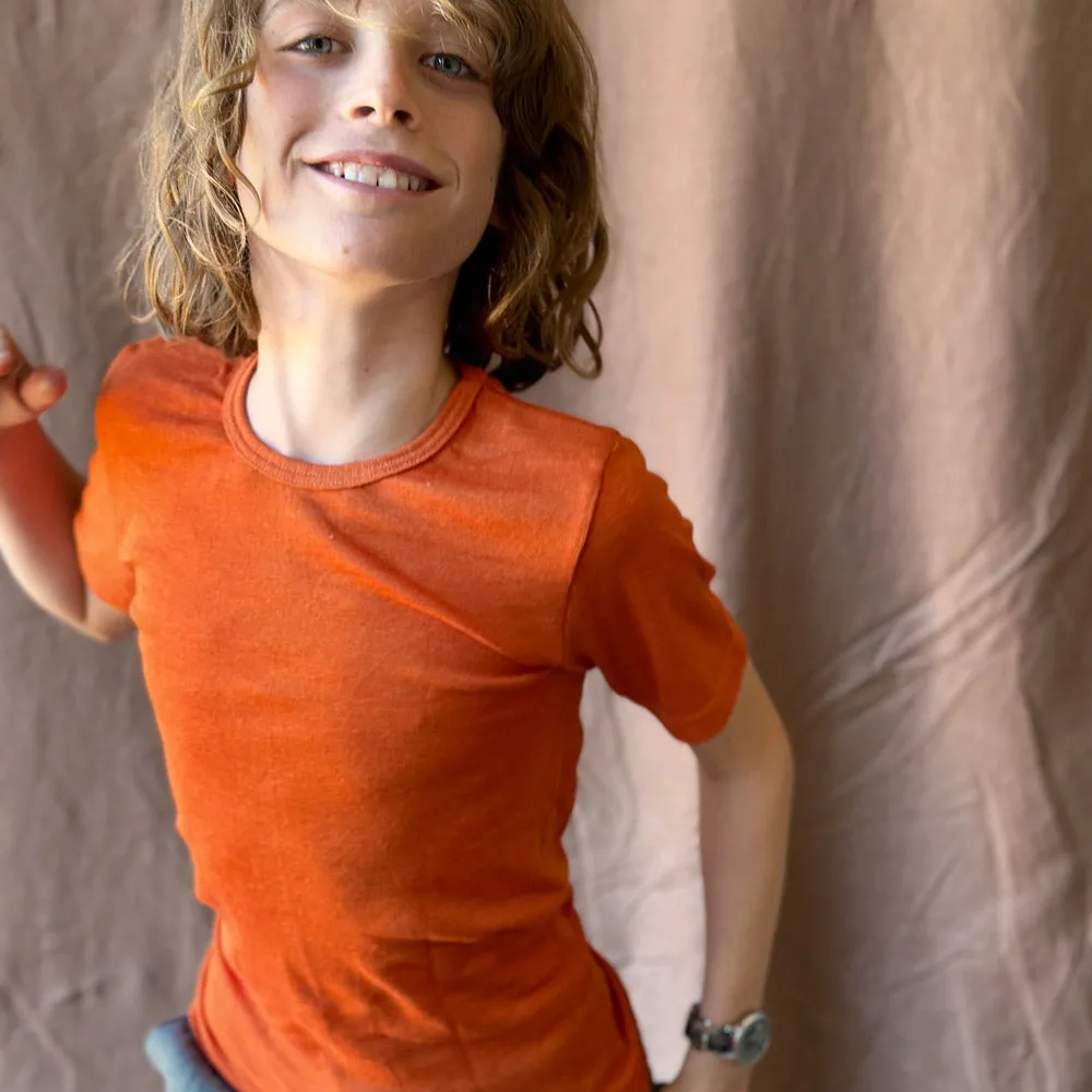 Child's T-Shirt - Organic Merino/Silk (1-12y)