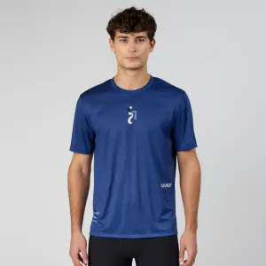 Drift™ Abstract Runner Performance Tee - Space Blue