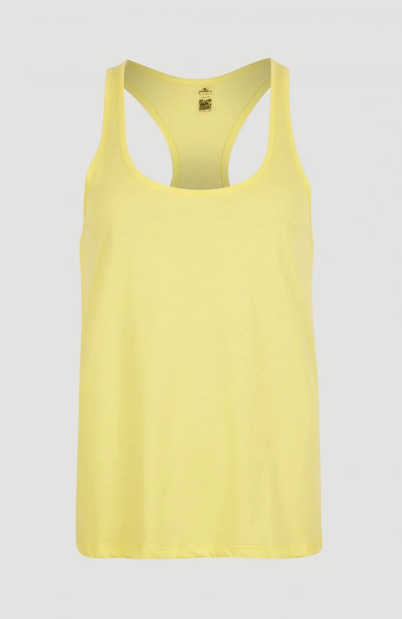 Essentials Racer Back Tanktop | Sunshine