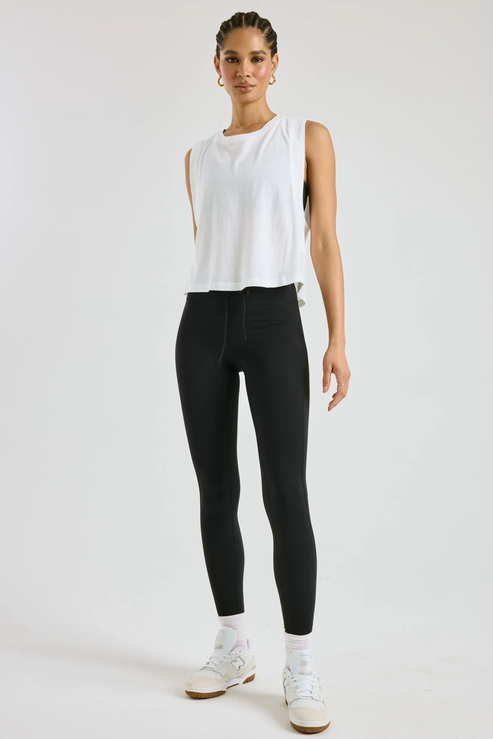 Flow Cropped Muscle Tank