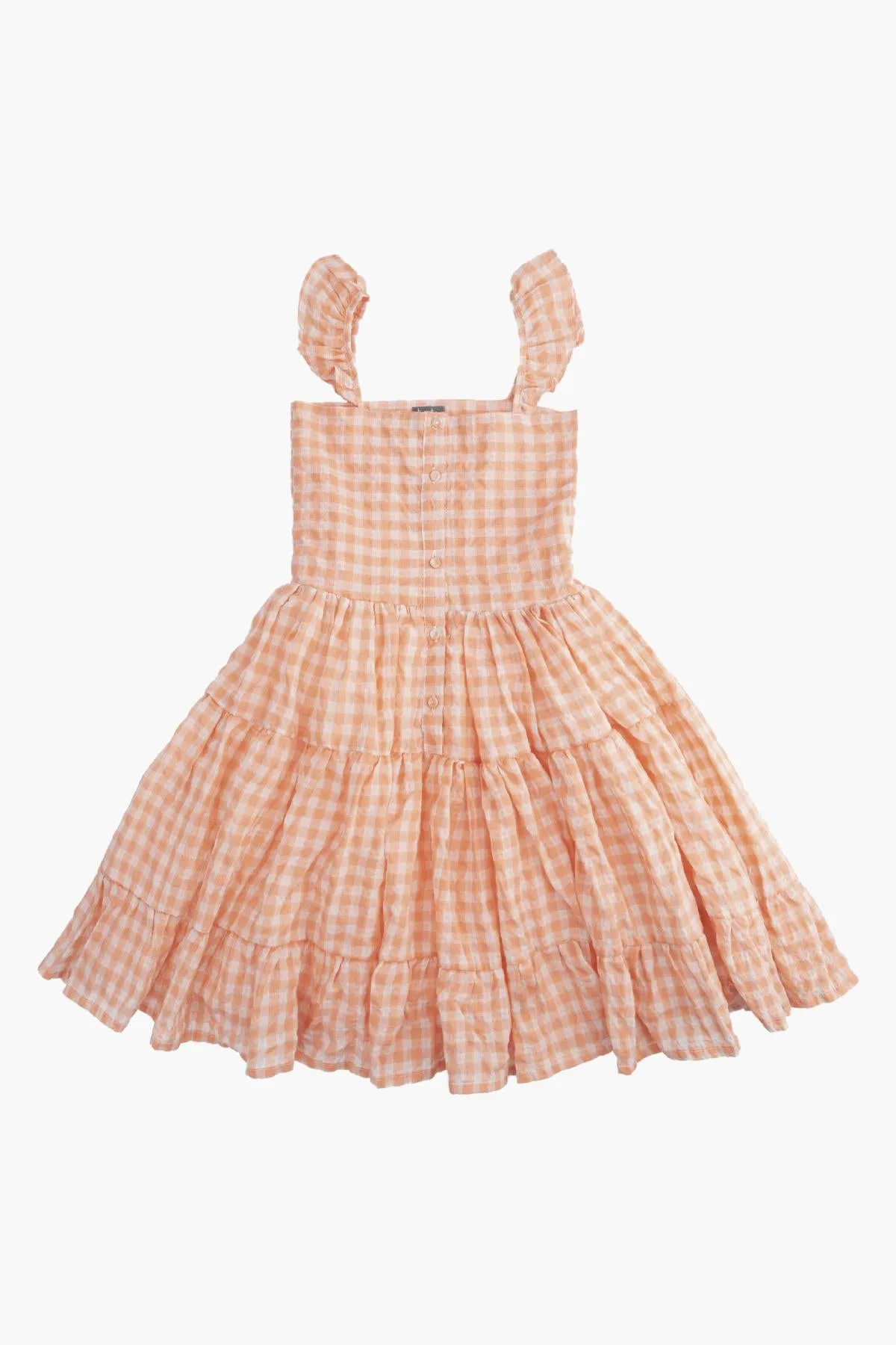 Girls Dress Tocoto Vintage Checker