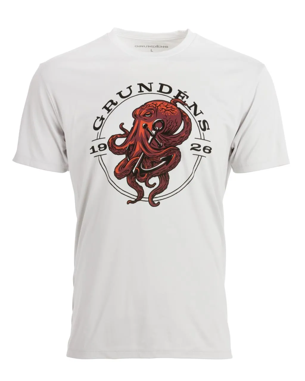 Grundens Tech Tee Kraken Print Short Sleeve