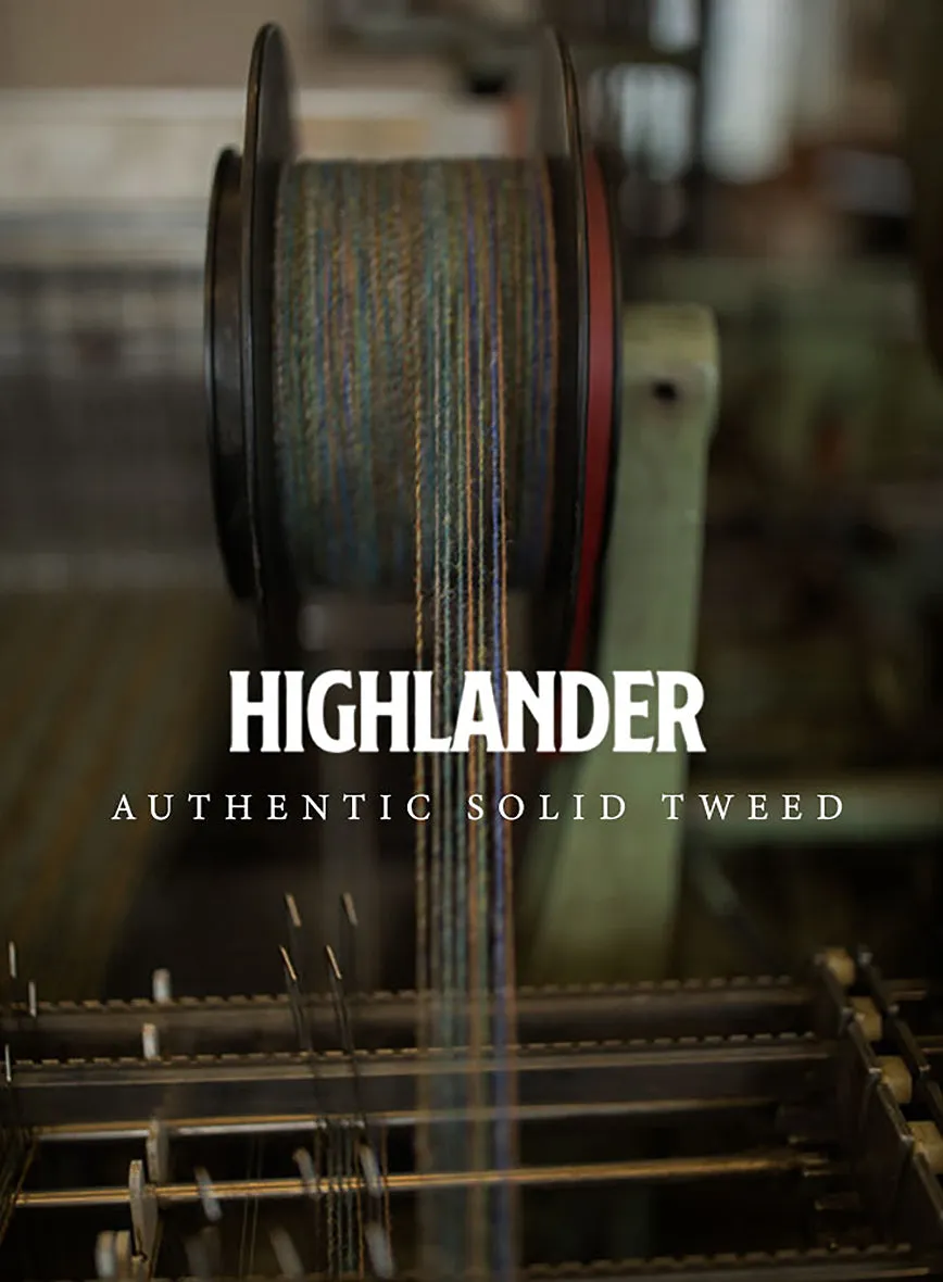 Highlander Heavy Paris Green Tweed Jacket