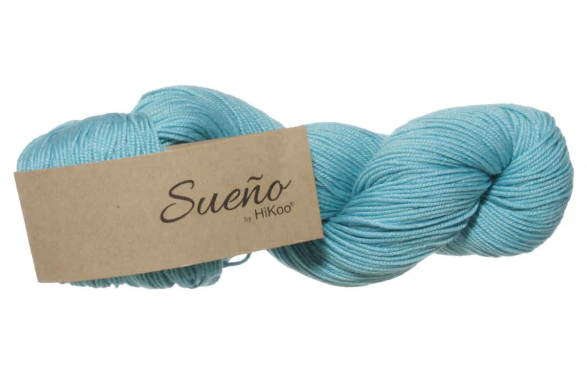 HiKoo Sueno Yarn - 1142 - Robin's Egg