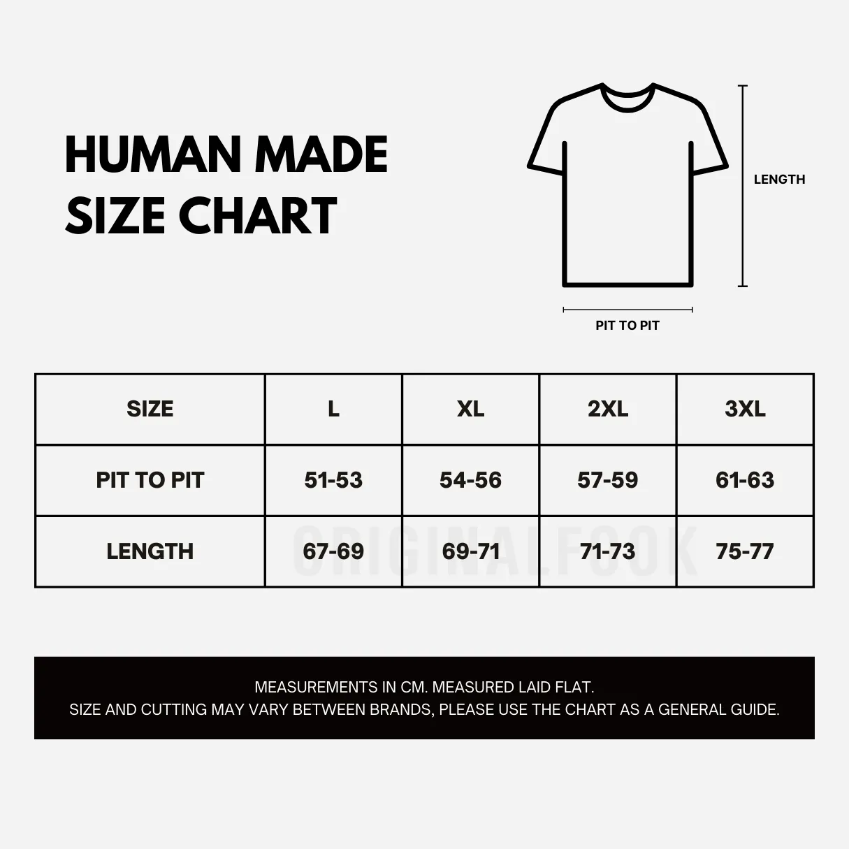 Human Made Heart Badge Slogan Tee Black