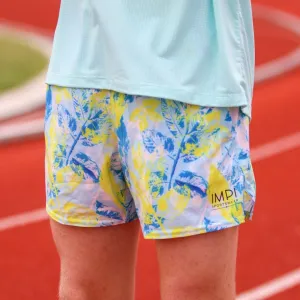 IMPI Boys Running Shorts - Lemon Seas