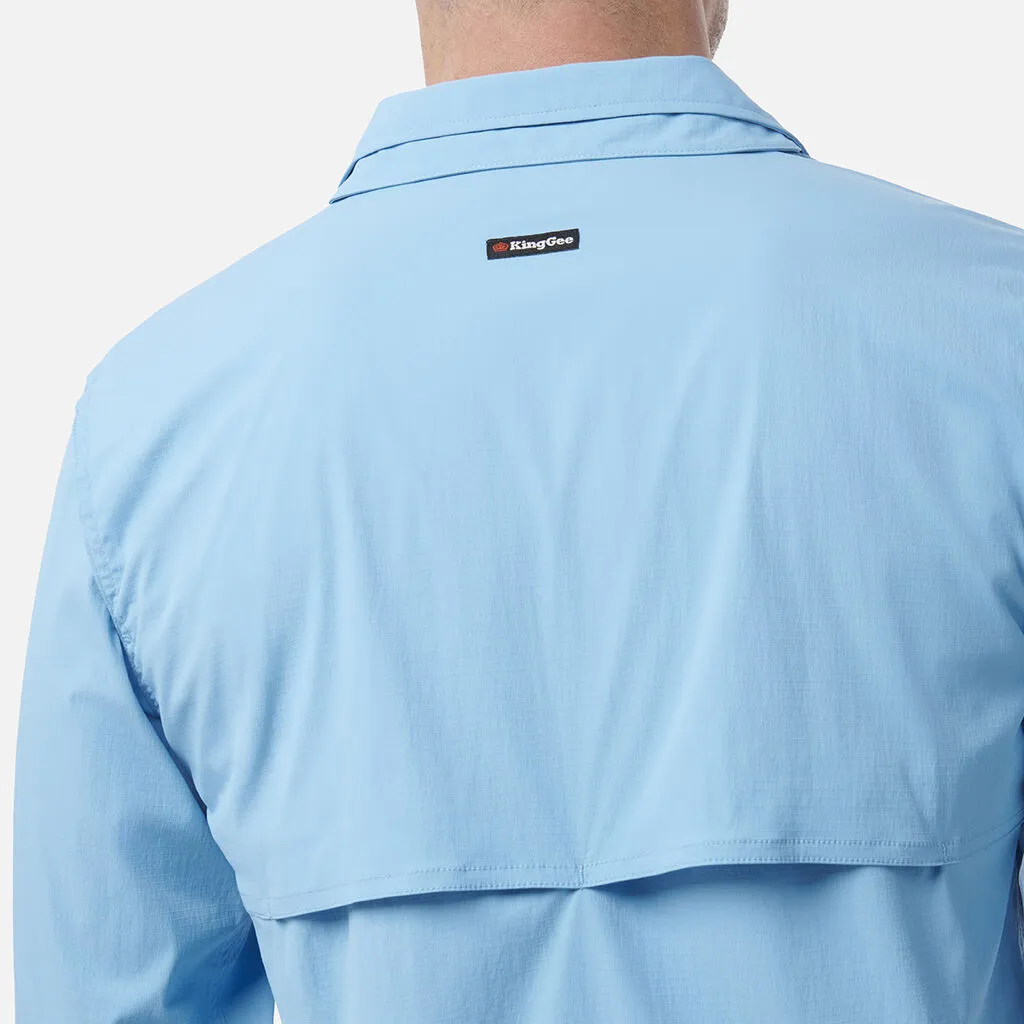 King Gee Drycool Lightweight Stretch Long Sleeve Work Shirt (K14023)