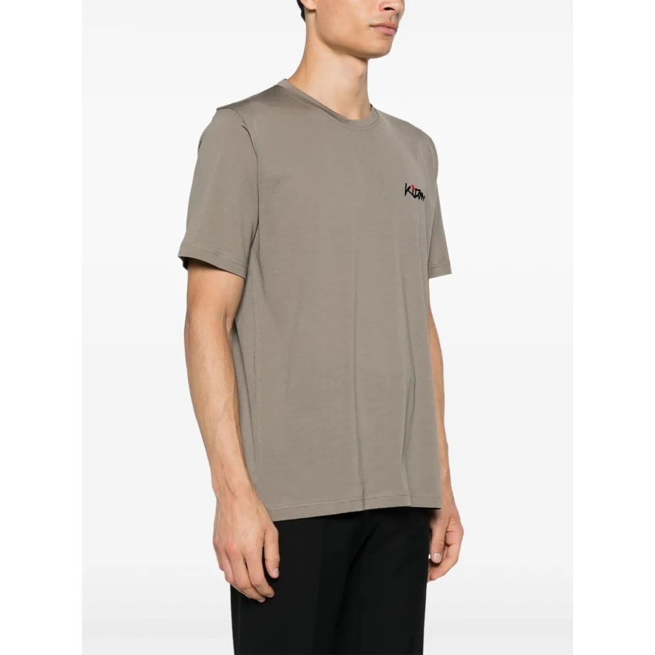 Kiton T-shirts and Polos Grey