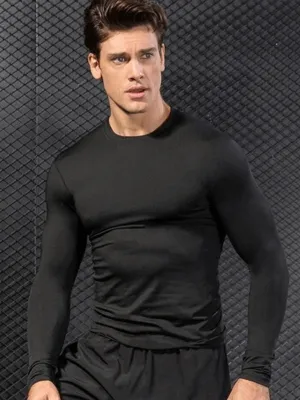 Lightweight Sports Compression Men's Shirts - SF0465