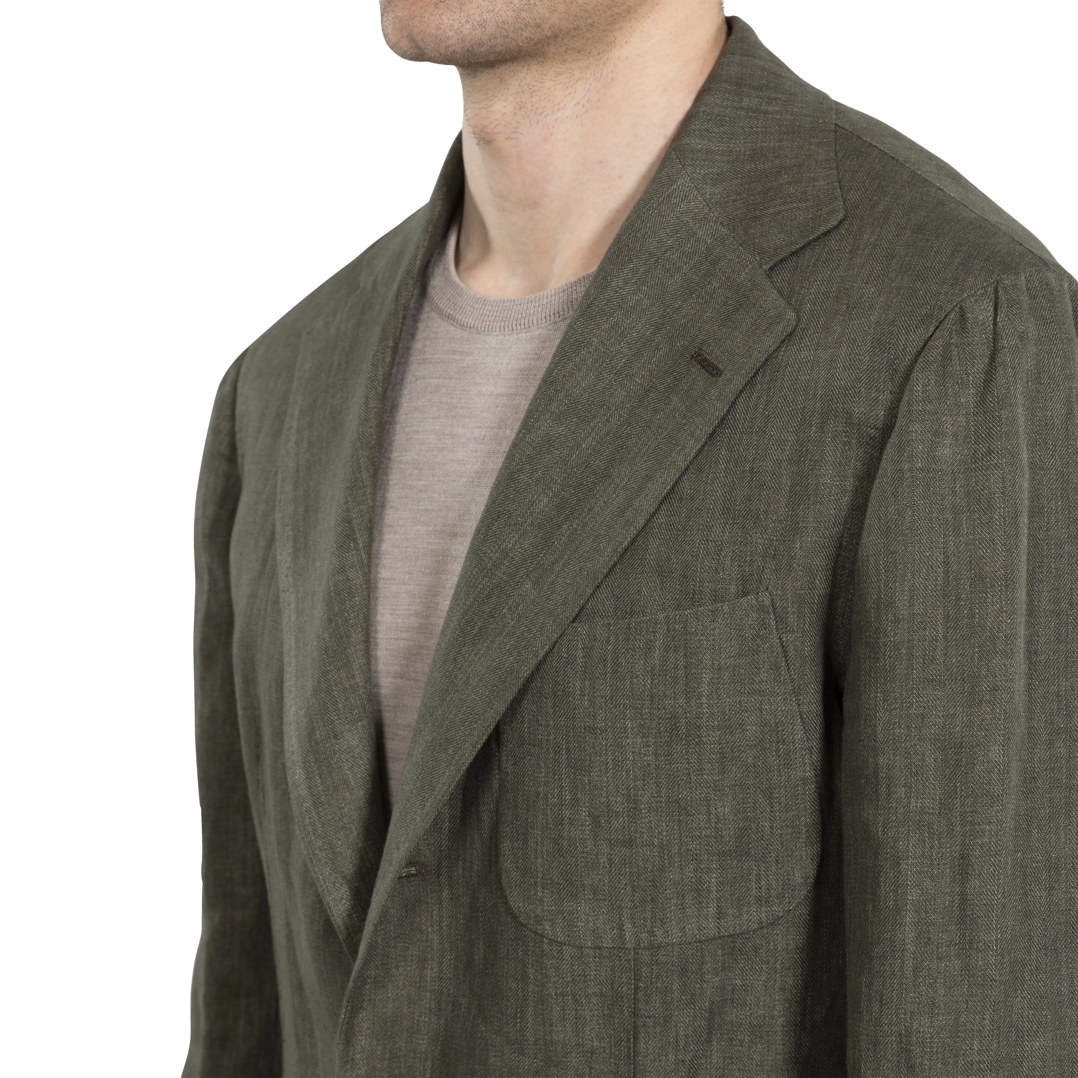 Linen Herringbone Model 7 Sport Coat