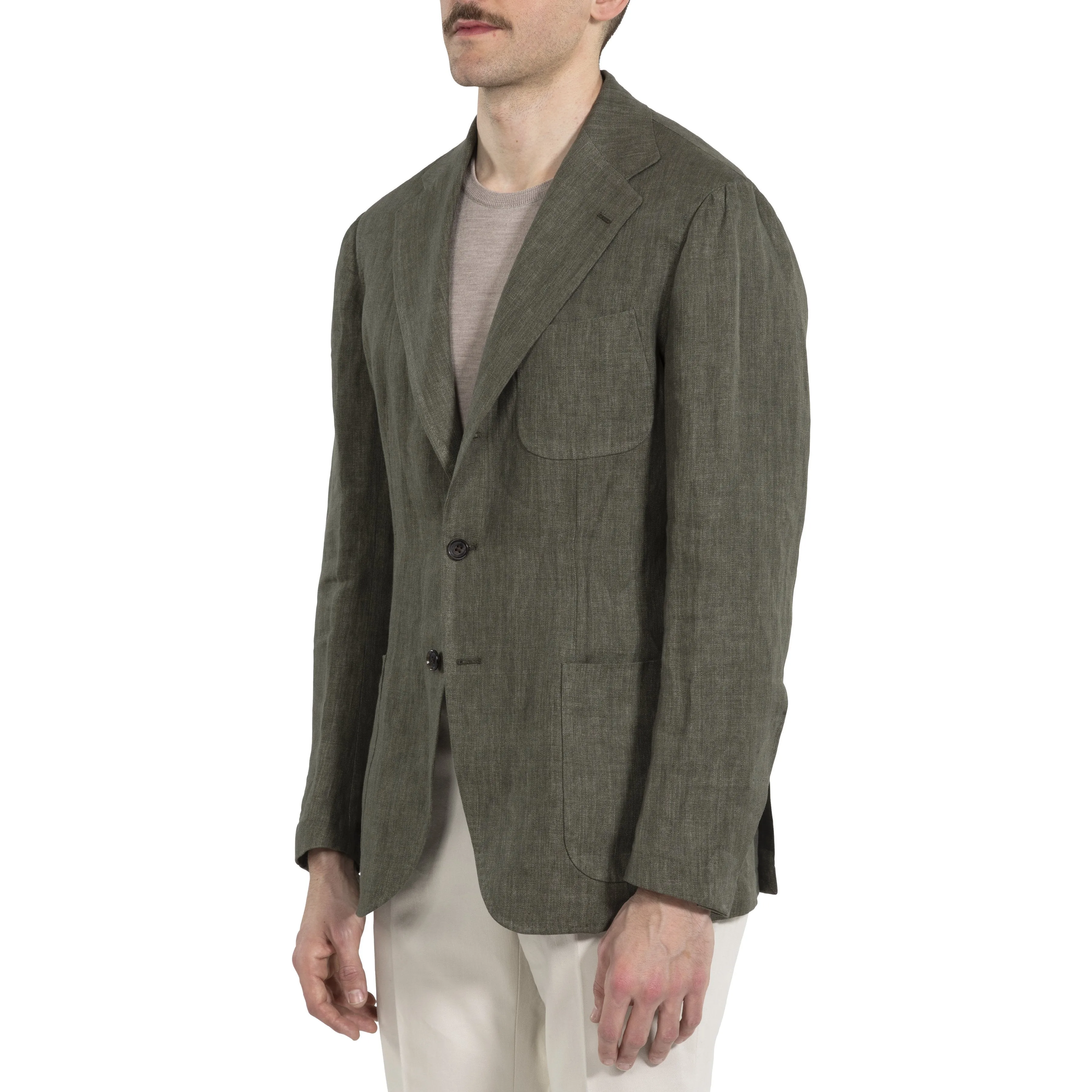 Linen Herringbone Model 7 Sport Coat