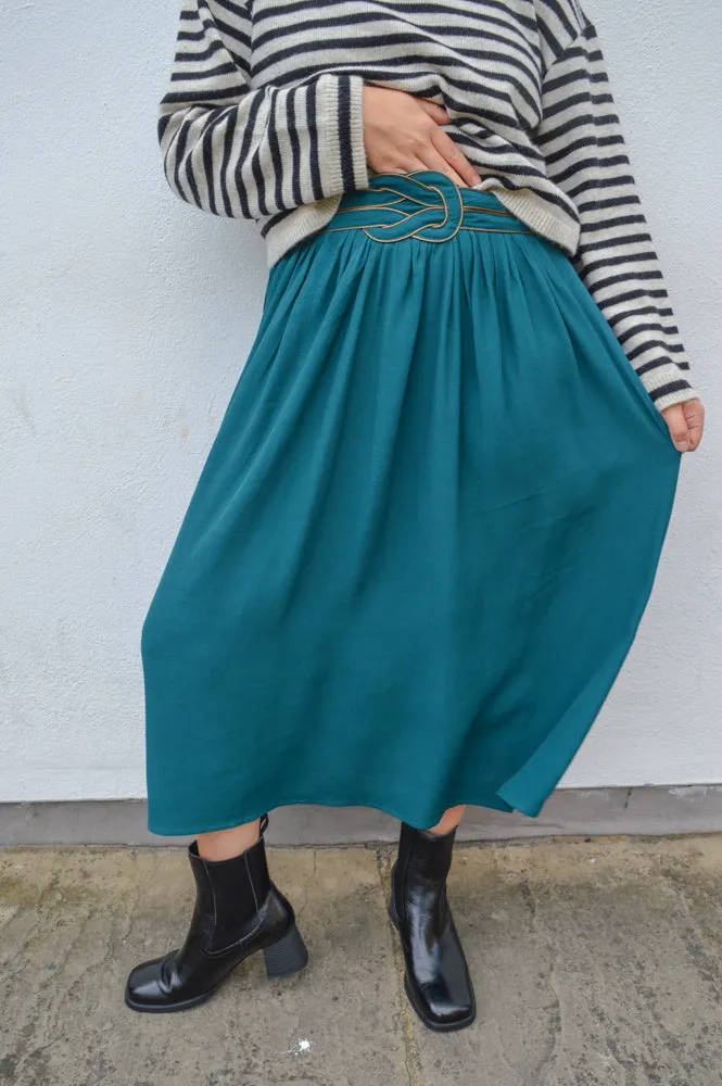 Louizon Geneve Green Skirt