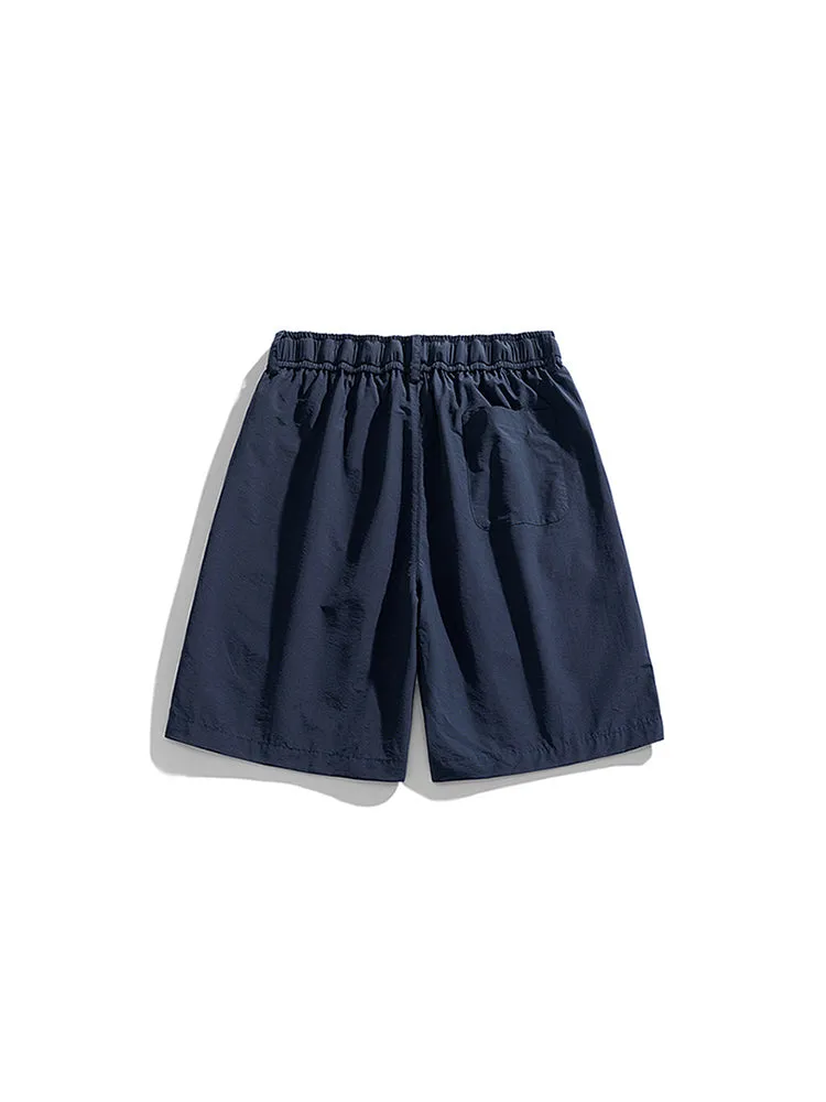 Men'S Loose Straight Shorts