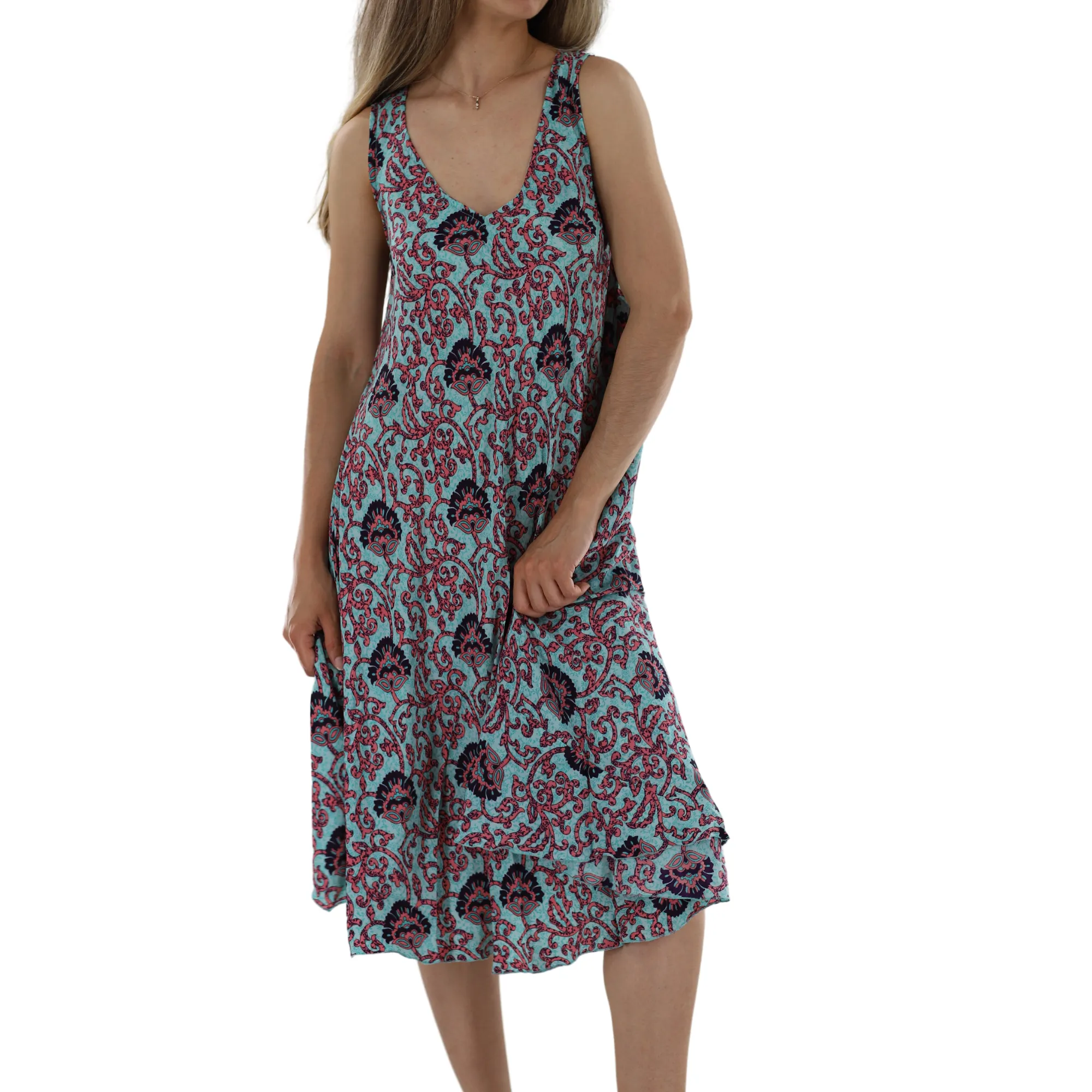 Mid Length 'Melissa' Flowy Dress