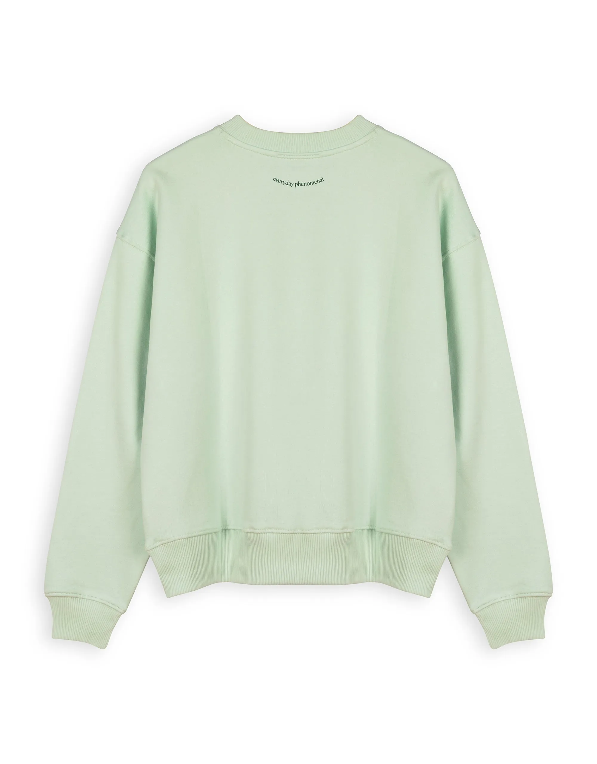 Mint Green Star Organic Cotton Jumper