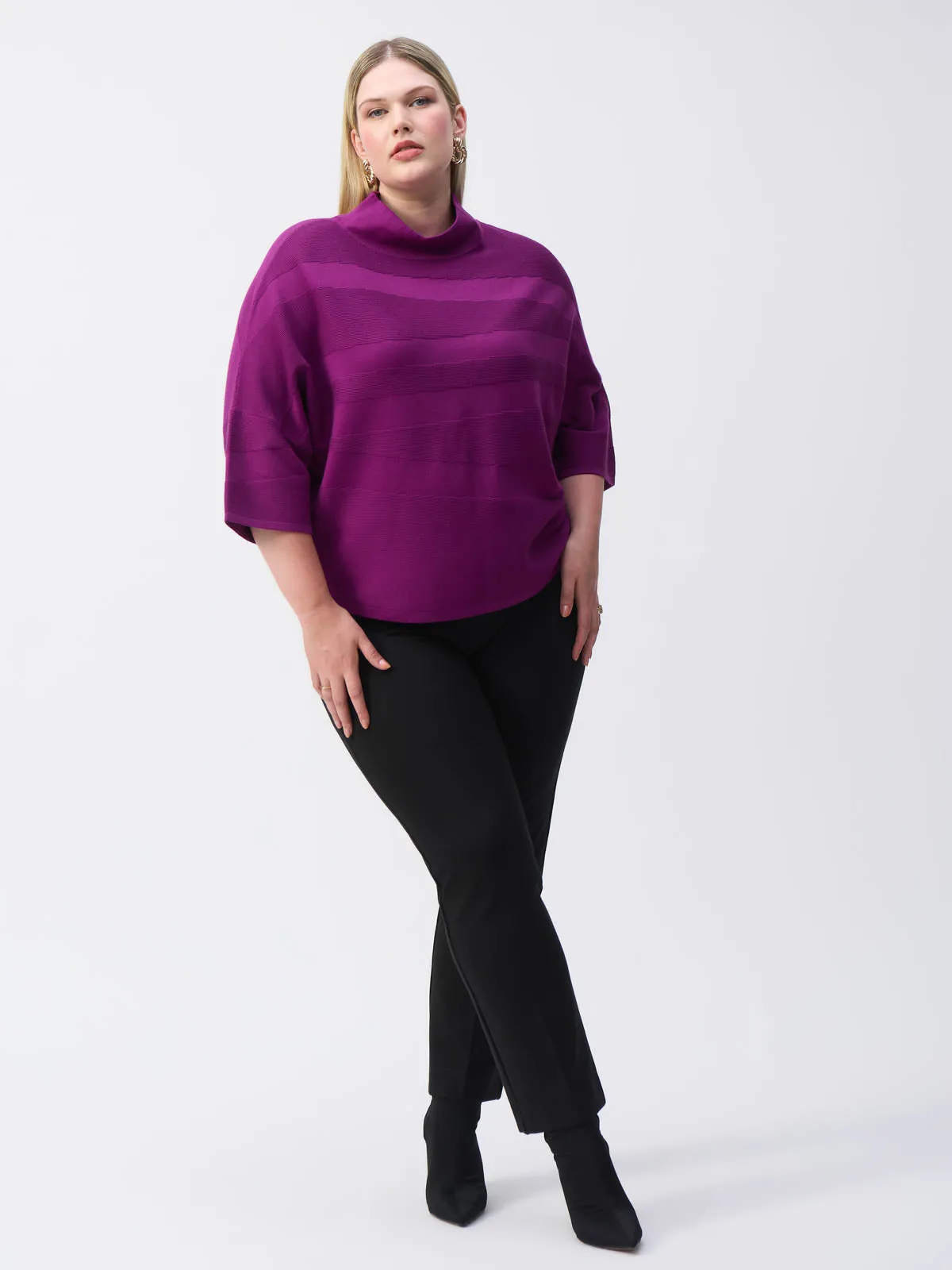 Mock Neck Sweater, Empress