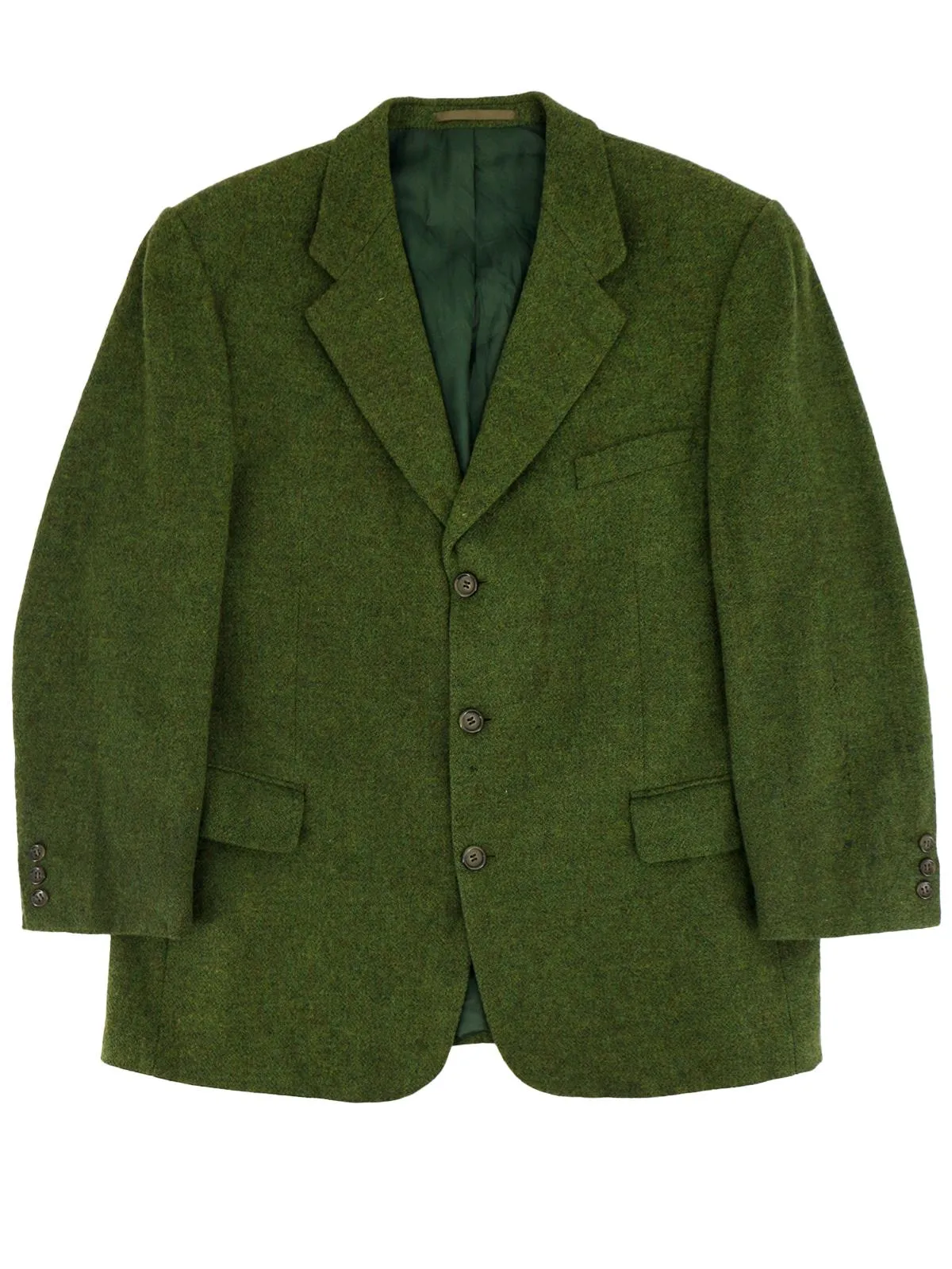 Odermark Tonal Green Wool Vintage Jacket