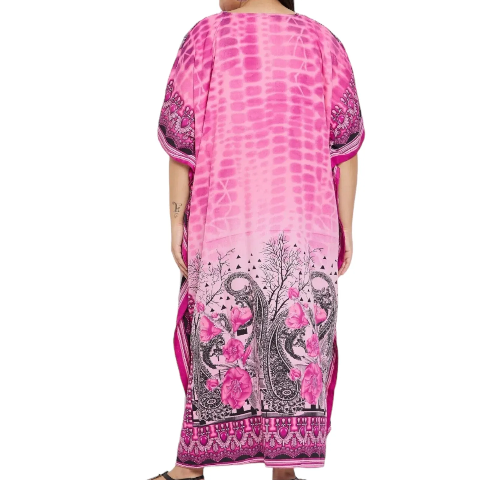 Pink Mia Kaftan Dress 10-22