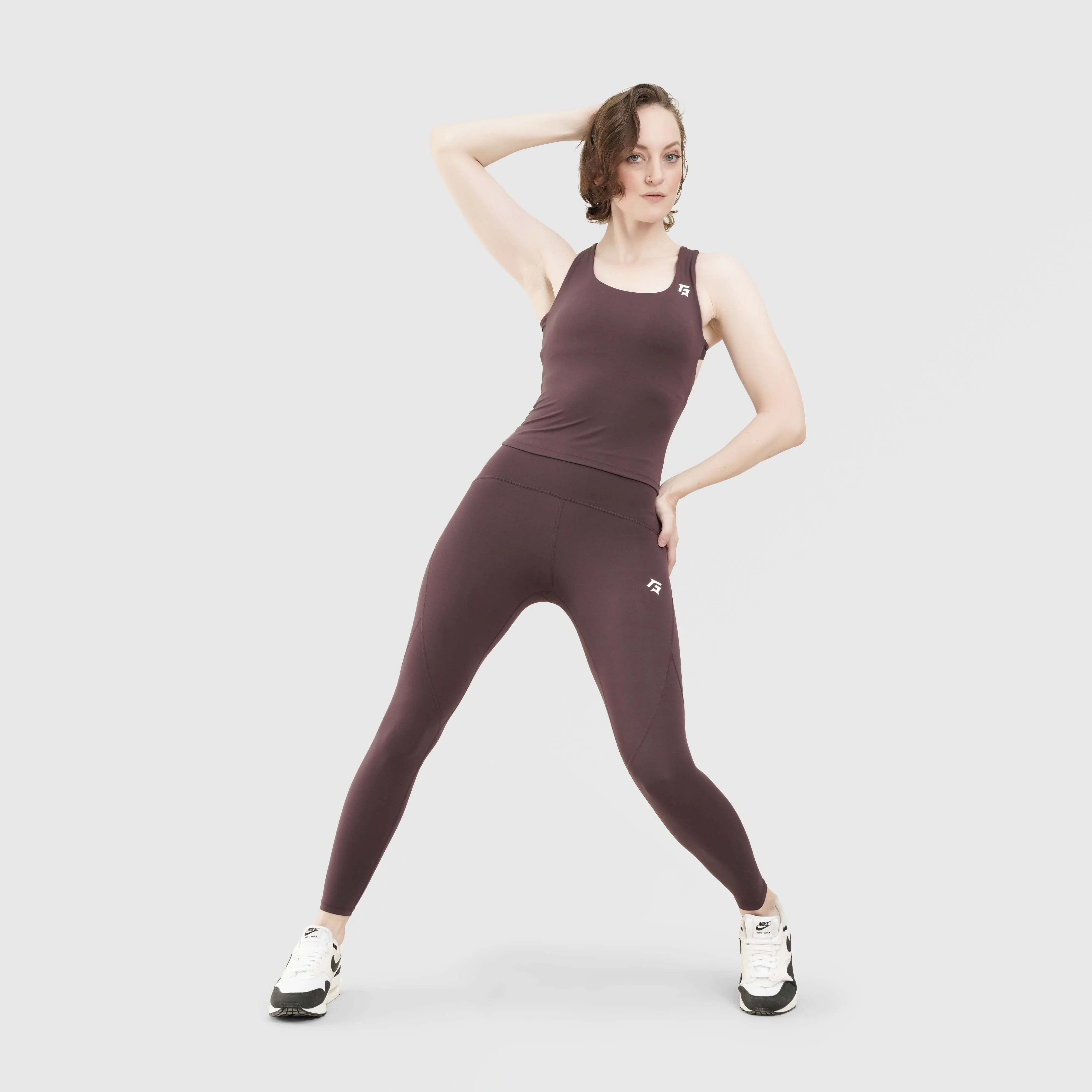 Pro Leggings (Burgundy)