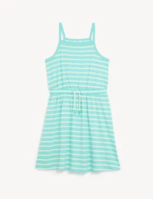 Pure Cotton Striped Dress