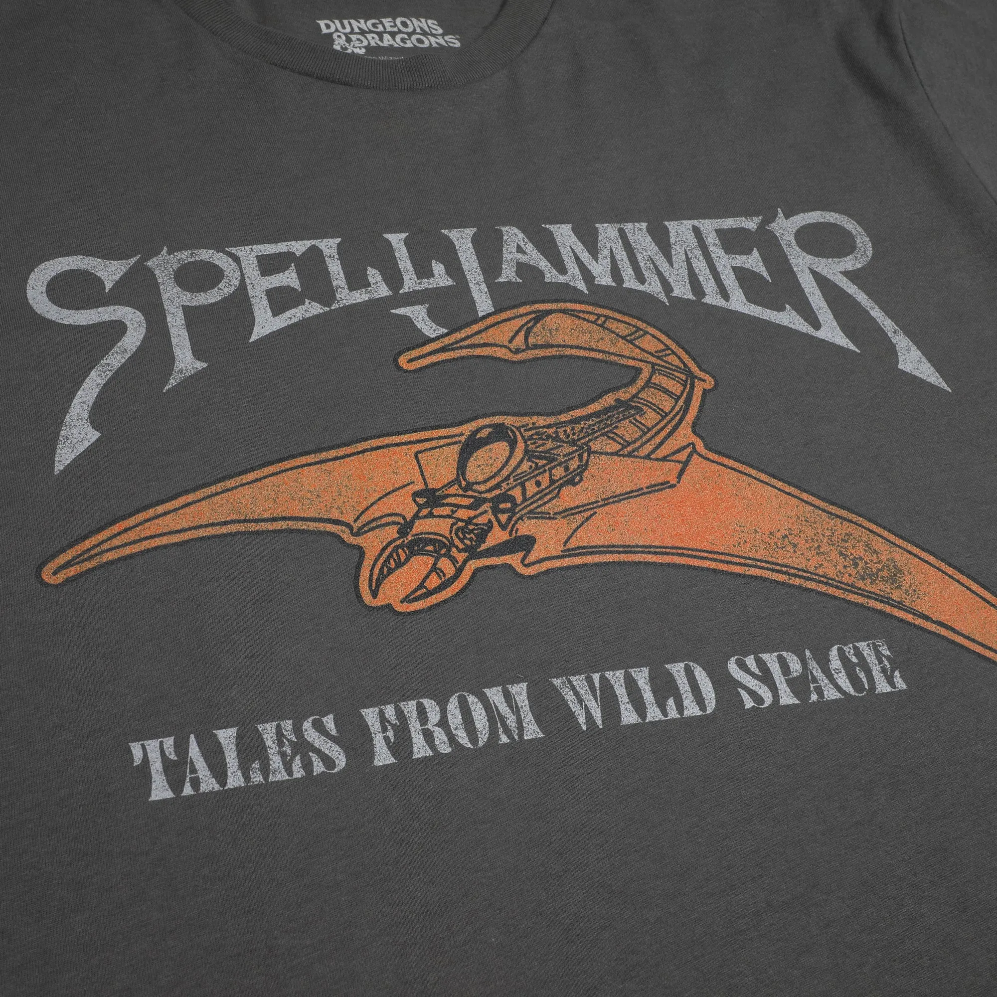 Spelljammer Cropped Gray Tee