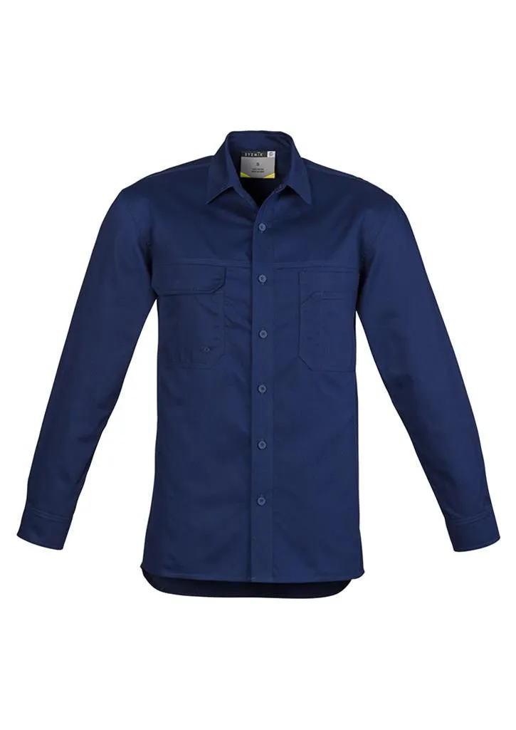 Syzmik Mens Lightweight Tradie L/S Shirt (ZW121)