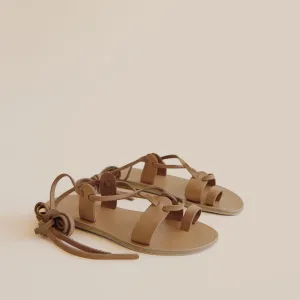 Thymaina Leather Strappy Sandal