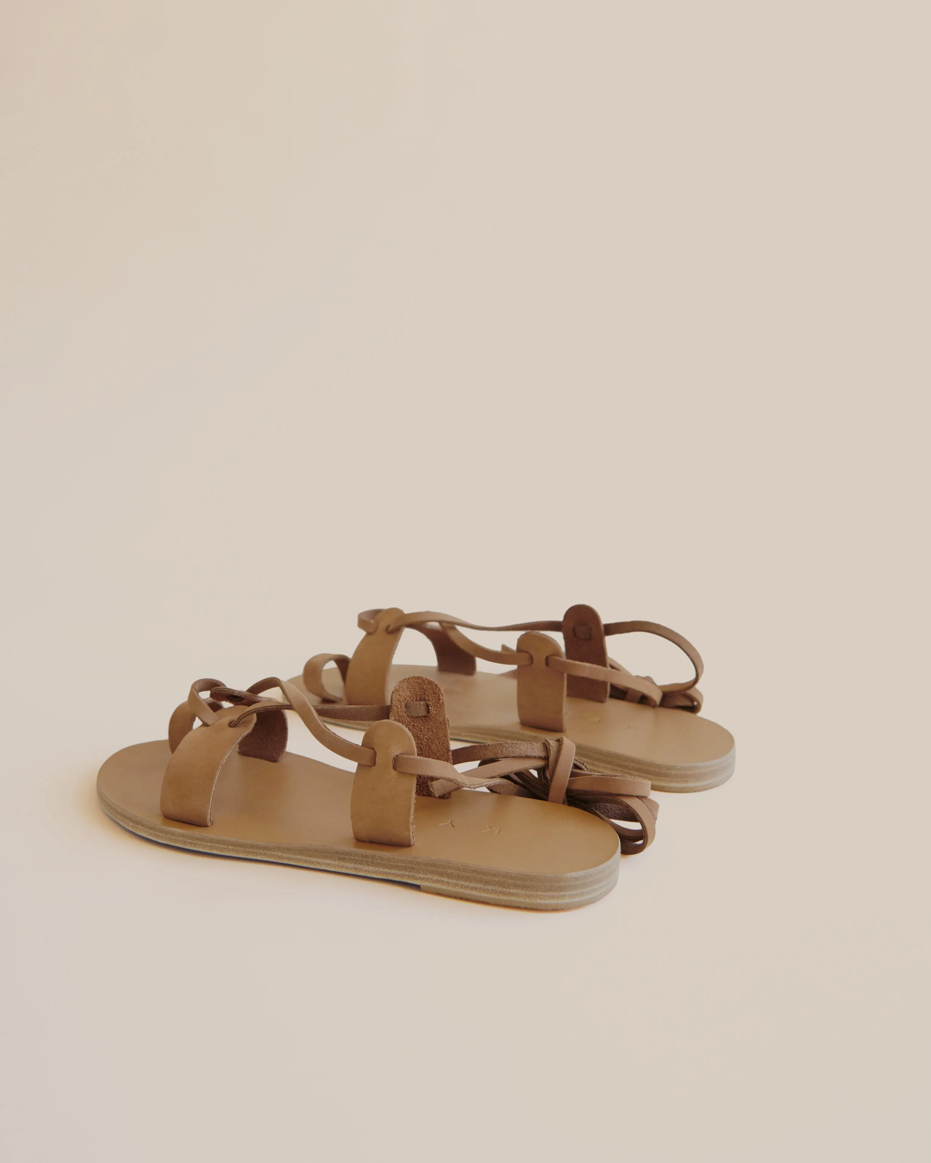 Thymaina Leather Strappy Sandal