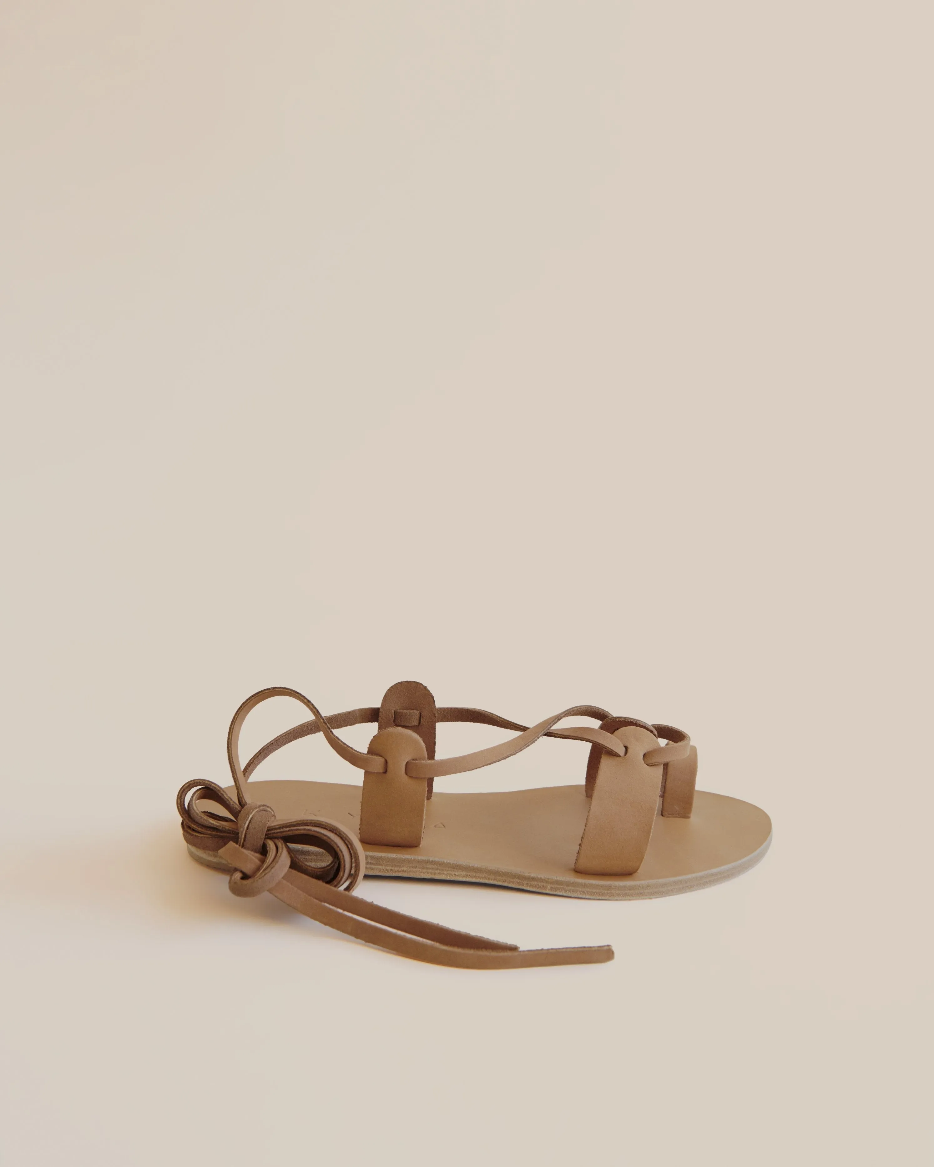 Thymaina Leather Strappy Sandal