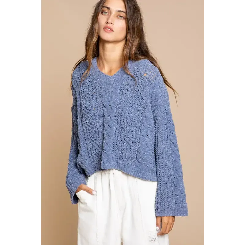 Twisted Knit Sweater