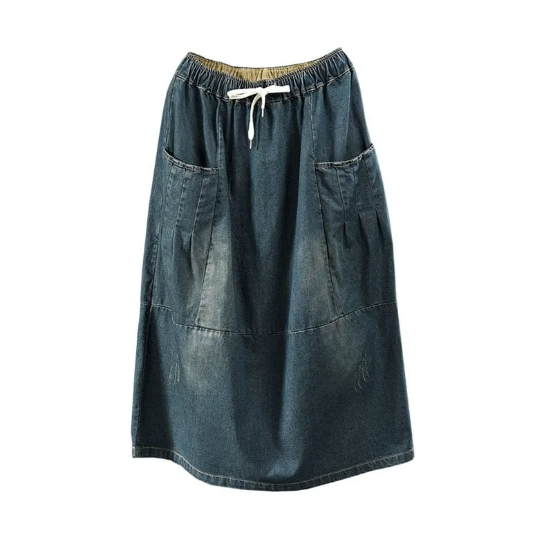 Yuu Vintage Denim Skirt