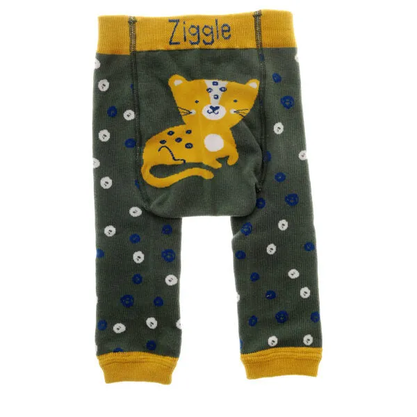 Ziggle - Savanna Leopard Leggings and Socks Set 6-12months